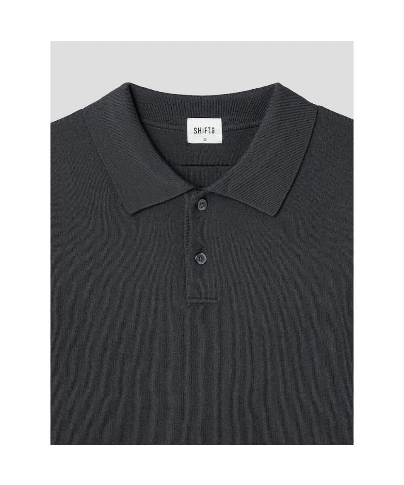SHIFT.G Polo Neck Sweater Ash