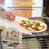 Sliding Pizza Peel-Pizza Peeler for Perfect Transfer of Pizza Dough, Non-stick, Pizza Paddle with Handle Oven Safe Pizza Spatula Dishwasher Safe