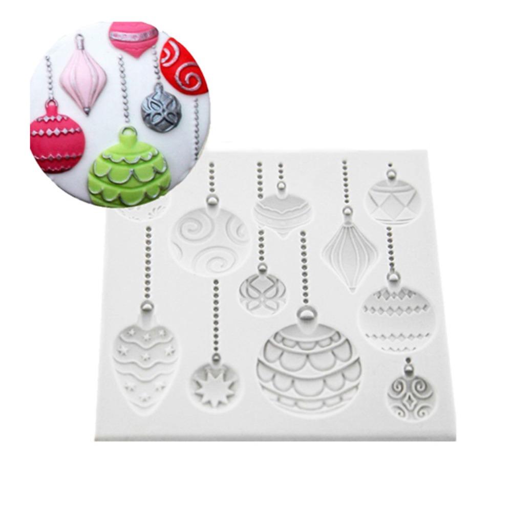 Square Shaped Hot Air Balloon Fondant Silicone Mould Christmas Cake Baking Molds  Candy