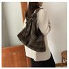 Woolen plaid bag women's large-capacity new autumn and winter versatile shoulder messenger bag casual