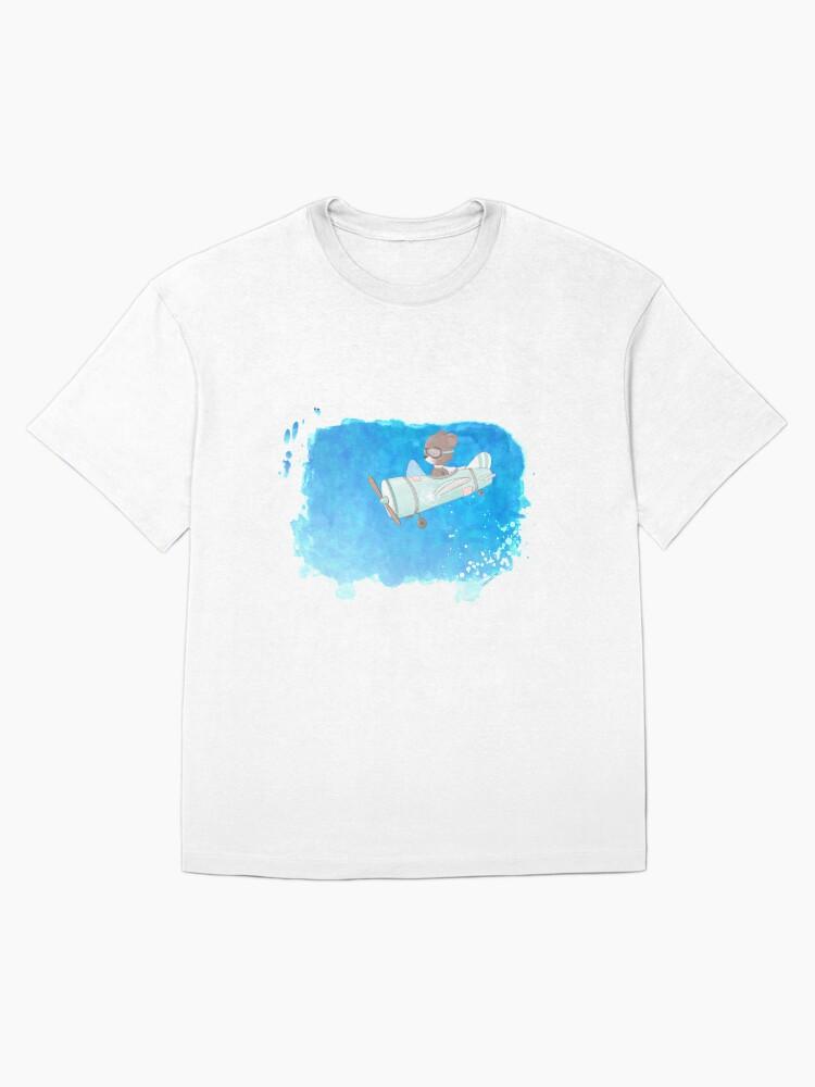 The Wind Rises Flying High Oversized Unisex T-Shirt
