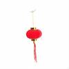 Red Plush Lantern Hanging Decor, Mini Oval, Modern Craft, Wedding, Housewarming, Yard