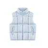 Unisex Stand-Collar Down Padded Vest