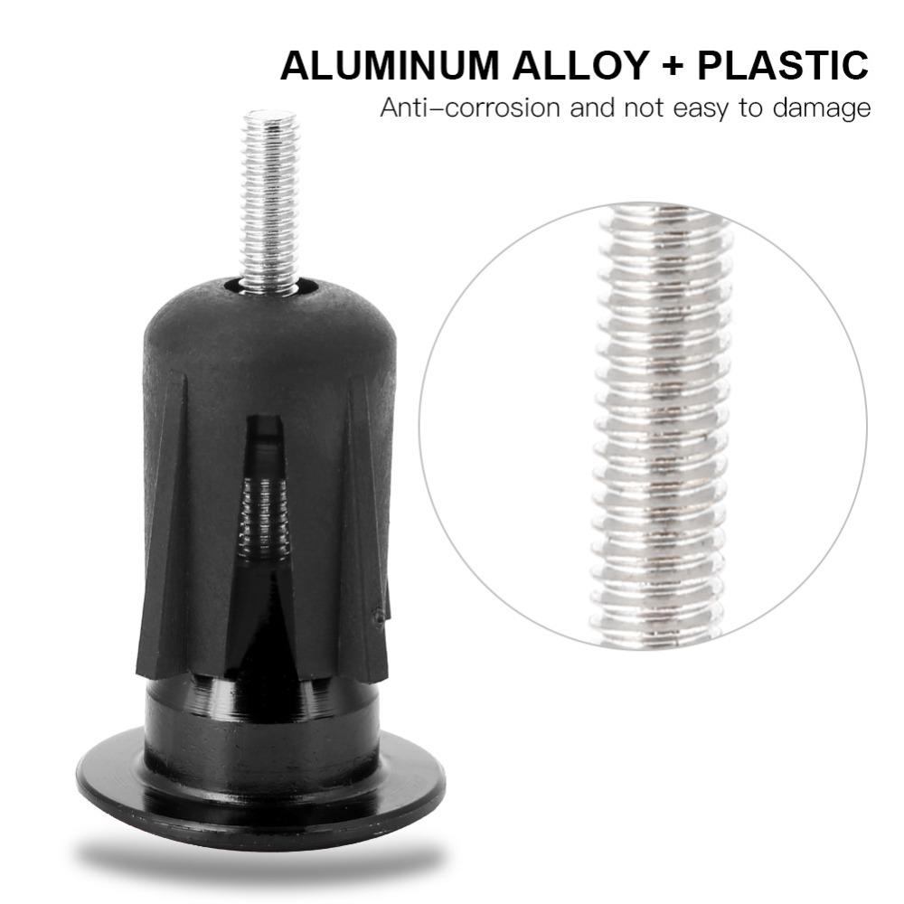 1 Pair Lightweight Bike Handlebar End Plug with Wrench Handle End Cover Bike Accessory