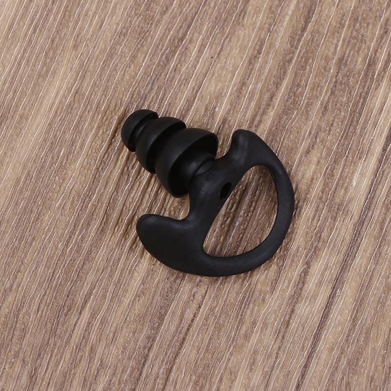1 Pair Replacement Soft Silicone Earmould Earbud Earplug For Walkie Talkie Portable Two Way Radio Earpiece Heaset