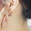 Fashion Earrings, Ear Jewelry, Colored Diamond Ball Beads Earrings, Women Ear Party Jewelry
