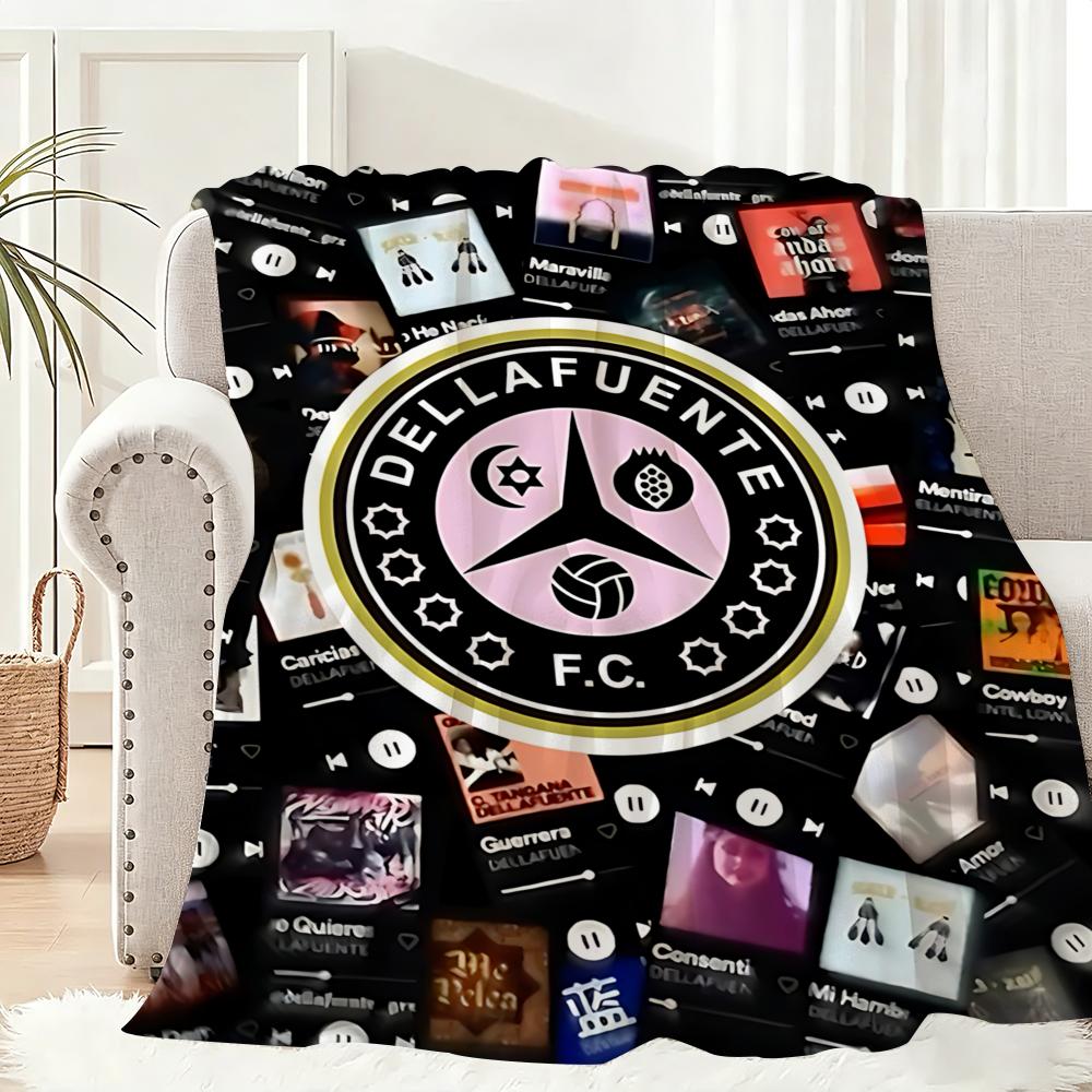Singer D-Dellafuente Torii Yama Throw Lightweight 240g Flannel Blanket Soft Skin-friendly for Summer Cooling