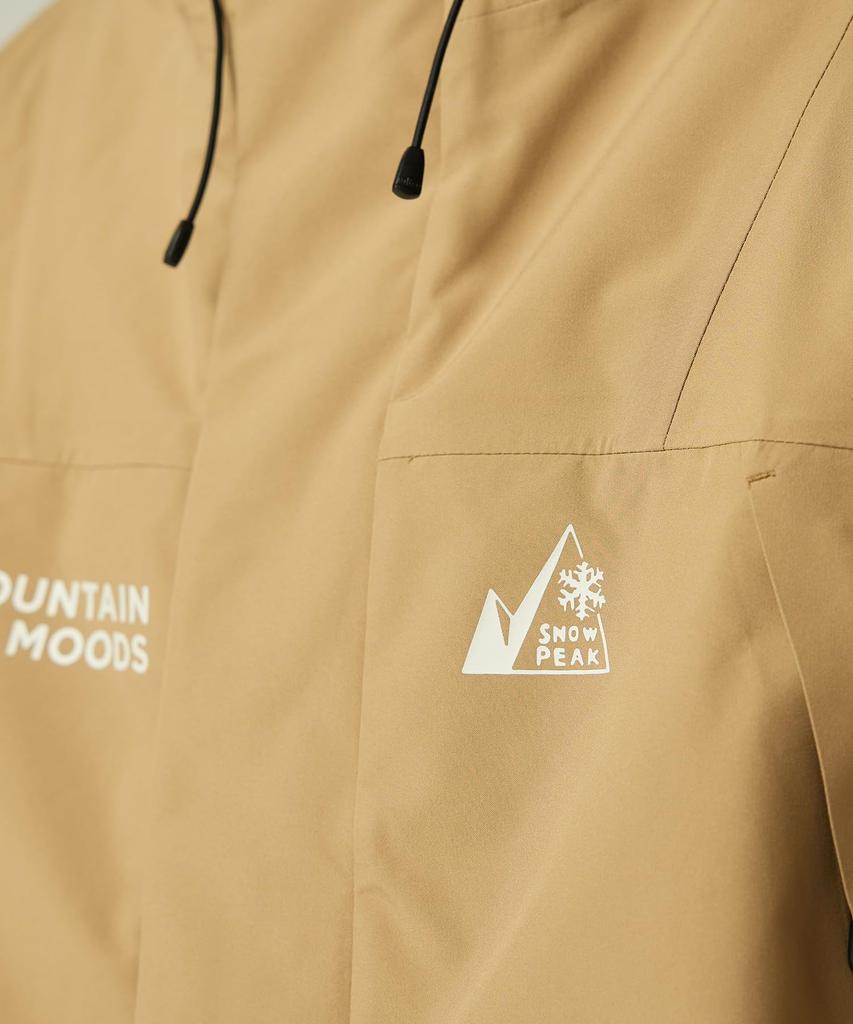 Snow Peak MofM Puffed Snow Jacket Outer Jacket with Padded and MM4510-JK02, Insulation, Beige, Medium, Men's Women's