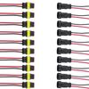 Arrival 2 Pin Way for  Car Auto Connector Plug Set with Wire AWG Marine Electrical Connector Plug