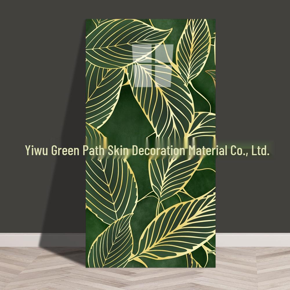 Waterproof Marble Imitation Tile Wall Sticker for Kitchen Renovation - Oil & Moisture Resistant, Self-Adhesive Decor.