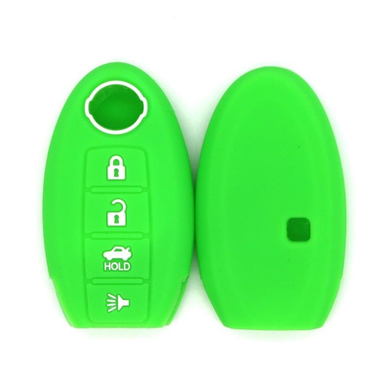 Suitable for Nissan Qashqai, Jinke Sylphy, Teana Sylphy smart 4-button silicone soft key bag