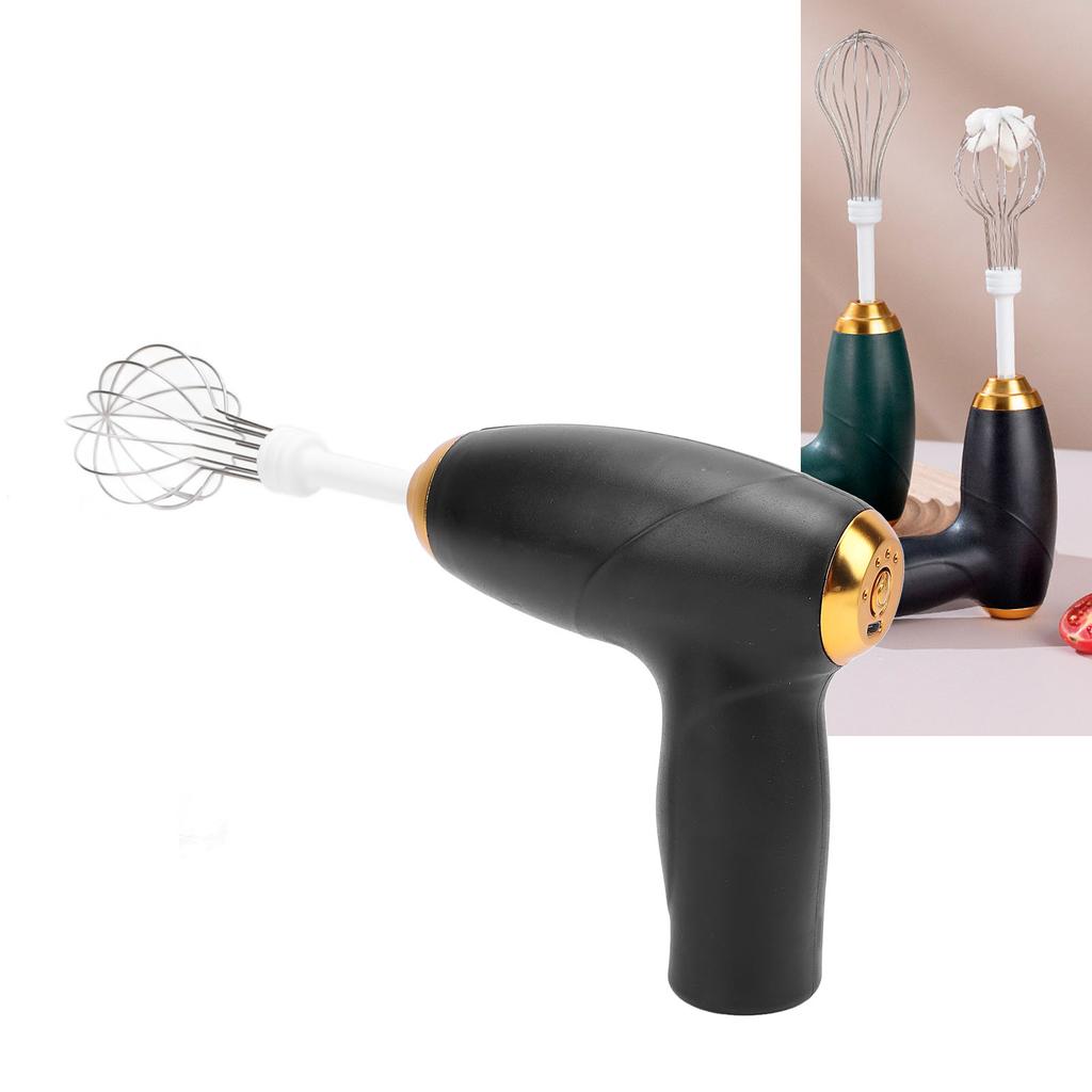 Cordless Hand Mixer USB Rechargble Portable Handheld Electric Whisk Egg Bter for Mixing Baking Cooking
