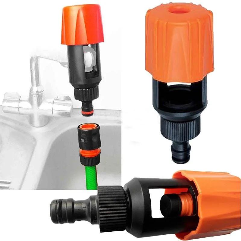 1/4" Hose Dripper Water Tee Universal Tap To Garden Hose Pipe Connector Mixer Kitchen Watering Equipment for Garden Accessories