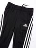 Adidas Tracksuit Top and Bottom Size 130 Kids' 3-Stripes Set, Black/White (GM8934), (Japan)