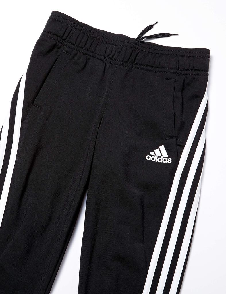 Adidas Tracksuit Top and Bottom Size 130 Kids' 3-Stripes Set, Black/White (GM8934), (Japan)