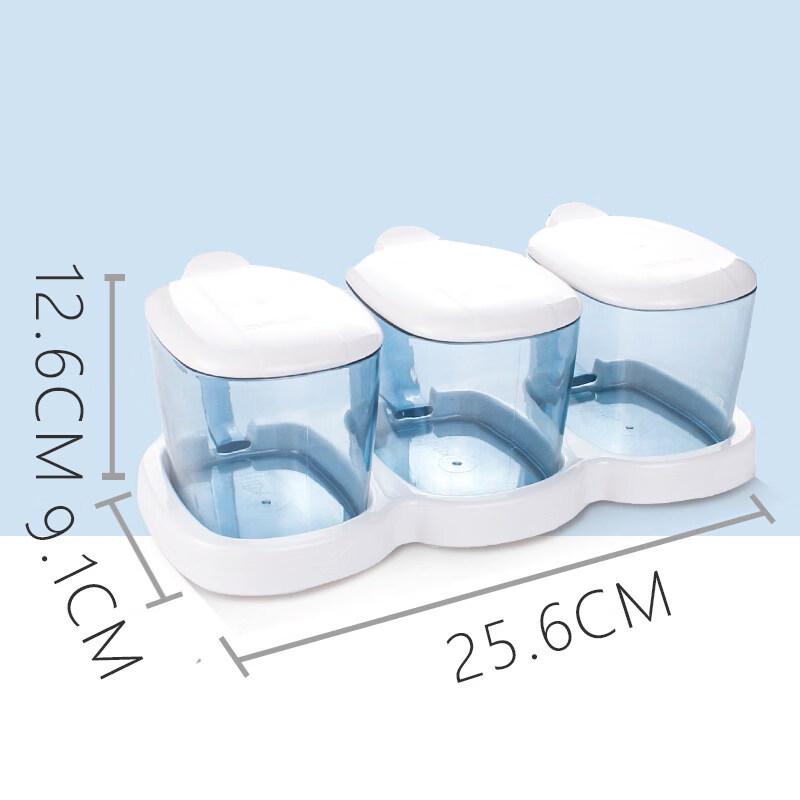 CHAHUA 3-Piece Plastic Seasoning Box Set