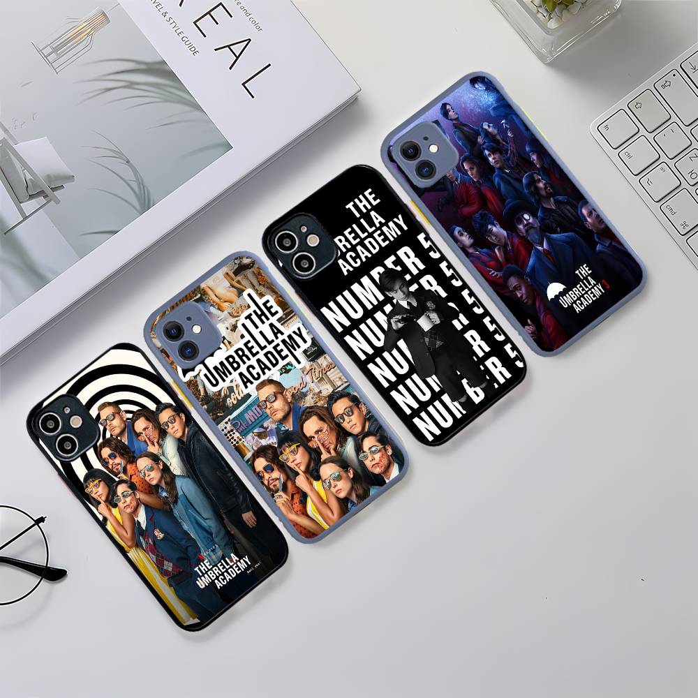 The Umbrella Academy Phone Case For IPhone 14 X XR XS 7 8 Plus 11 12 13 Pro MAX 13mini Matte Shockproof Case