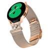 Pour Samsung Galaxy Watch Active/Watch Active2 40mm/44mm Bracelet Milanais 20mm Design en Forme de M Bracelet de Montre
