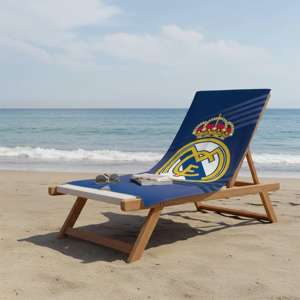 Real Madrid Strandtuch Junior 70x140 cm Strandtuch 2200010482 mehrfarbig