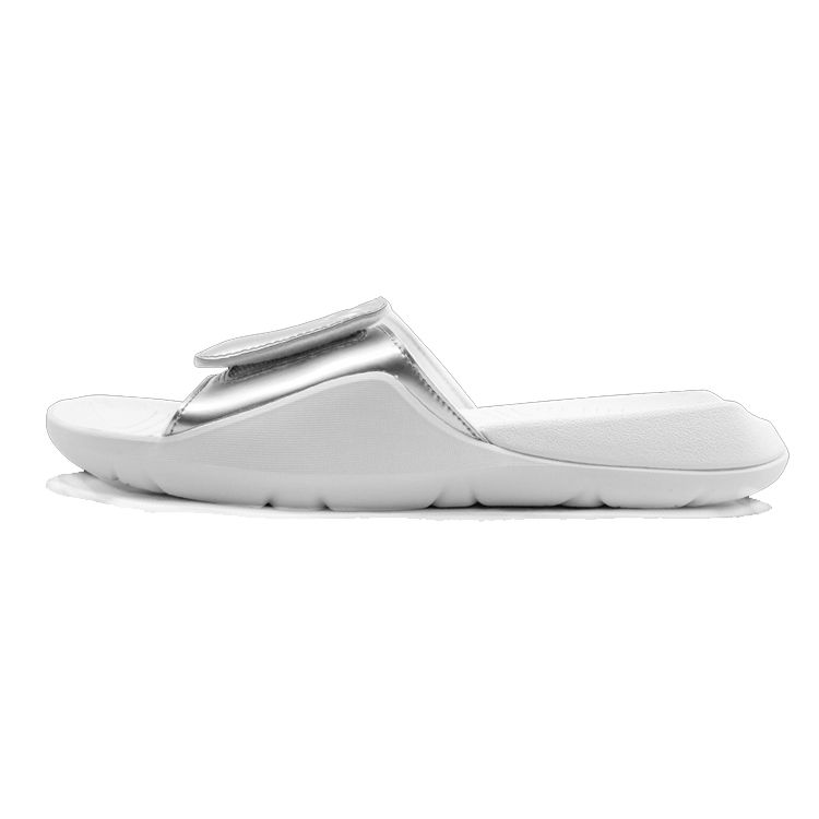 

Air Jordan Jordan Hydro 7 Белые Серебряные Мужские Сандалии Металлик-Серебристый AA2517-101