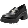 STACCATO Women's Block Heel Slip-On Loafers