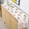 Pudodo Fairy Table Runner Enchanted Theme Girls Birthday Party Decoration Elf Mushroom Kitchen Dining Room Home Decor