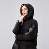 Women's Hooded Mid-Length Duck Down Jacket