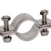 1Pcs Thickened Flat Clamp Pipe Hanger Bracket Clamp Tube Support Clip  for Plumbing Support