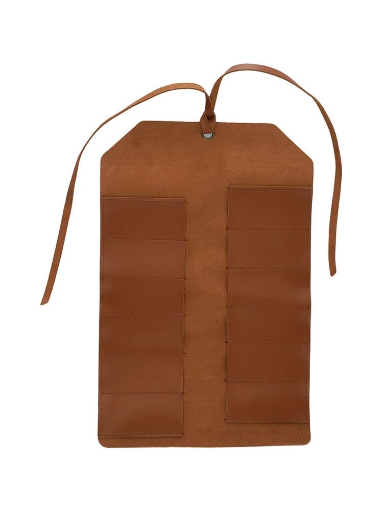 Kožený úložný prostor na nářadí Multifunkční taška na nářadí Přenosná rolovací taška na nářadí