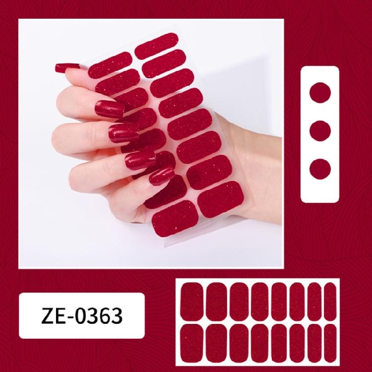 Nail Polishing Sticker Nail Stickers Set for Lamp Need Full Nail Wraps
