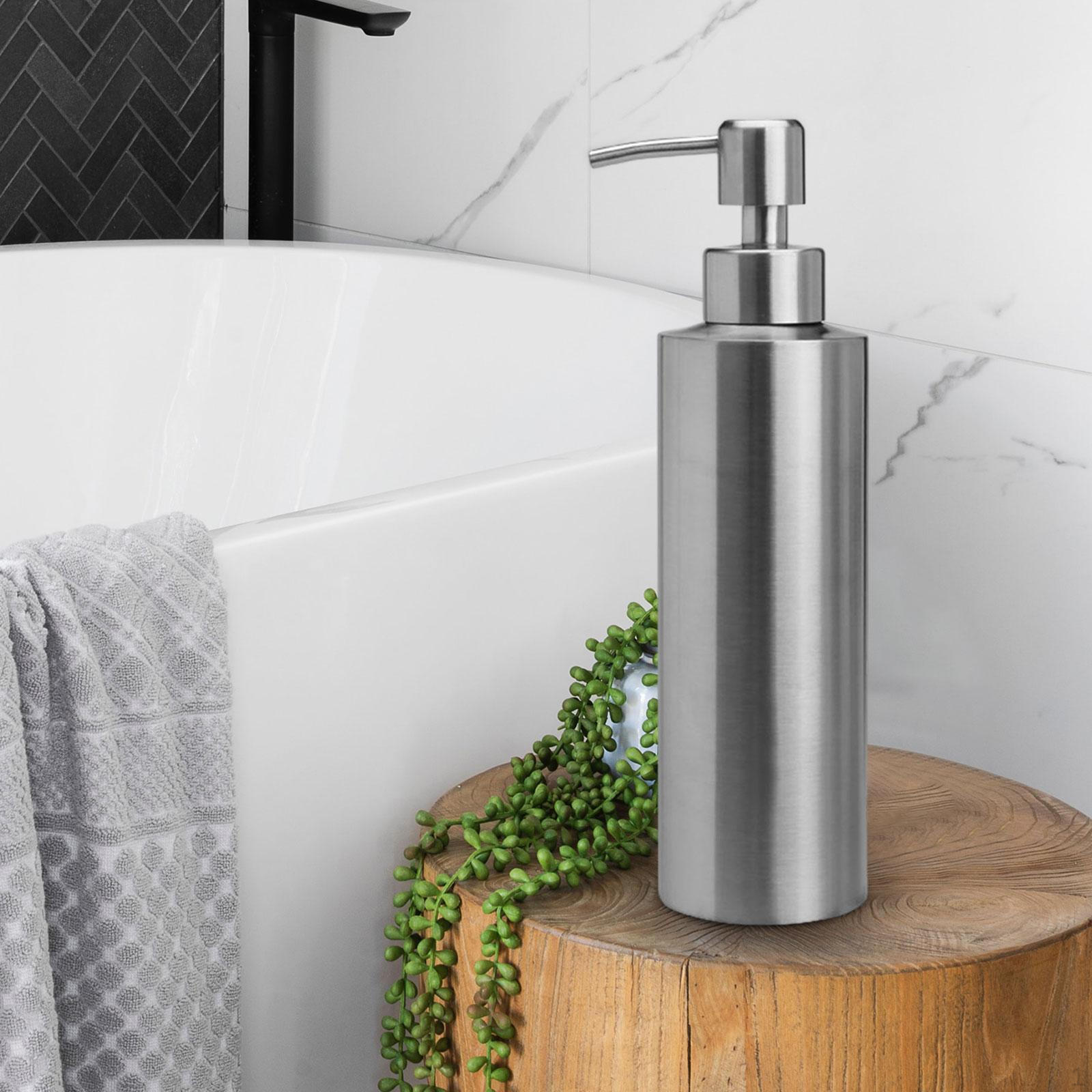 

Дозатор для мыла Бутылка для лосьона для рук Travel Home Легко нажимать Аксессуары для ванной комнаты Hotel 350ml