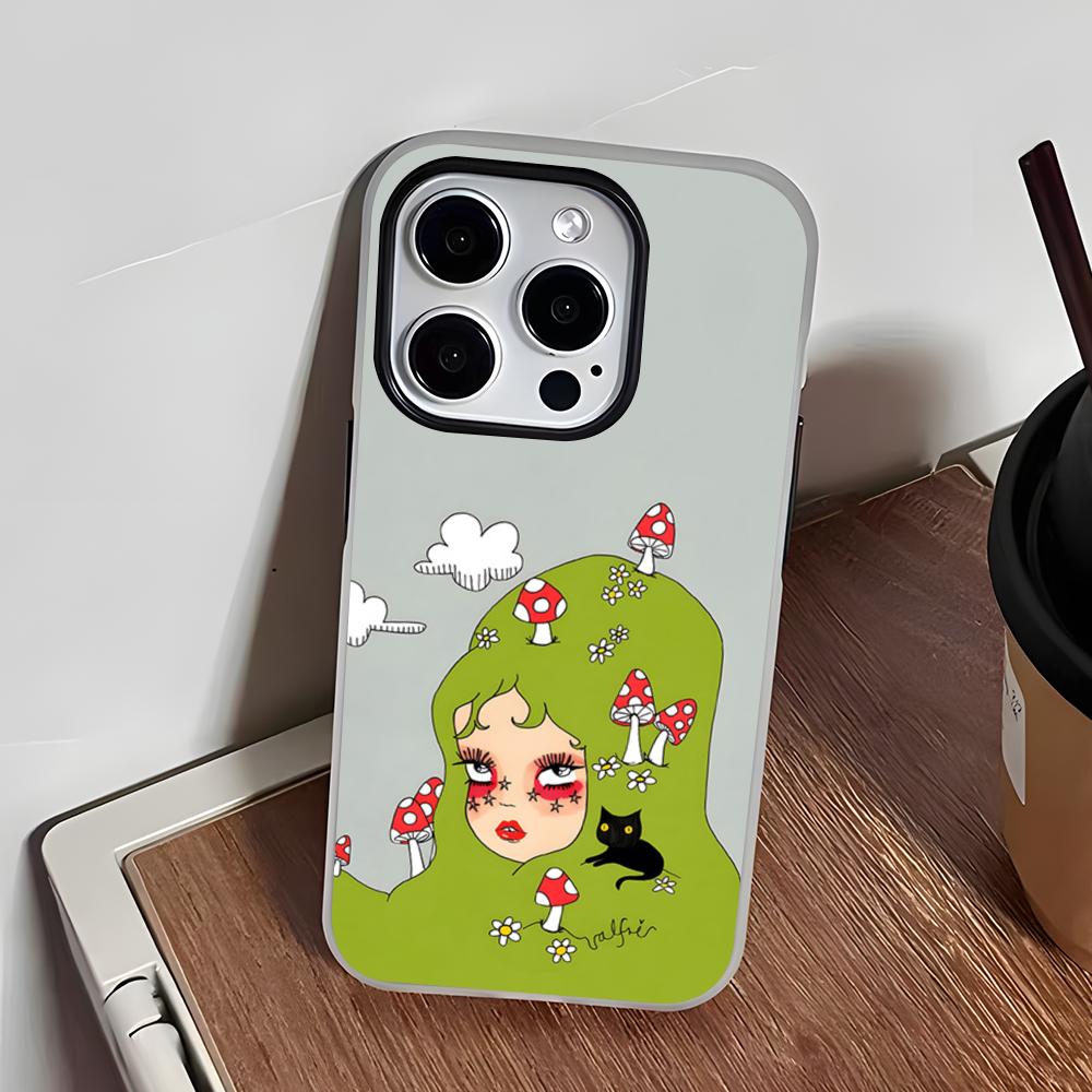 Valfre Prints Art Phone Case For IPhone 17 Air 16 E 15 14 Plus 13 12 11 Pro Max Jelly 2 In 1 Protective Case