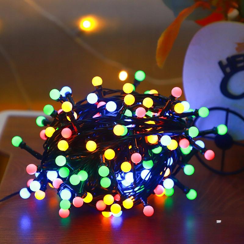 Christmas Tree Lights Outdoor Garden 250 Led 5M Colorful Decorative Balls