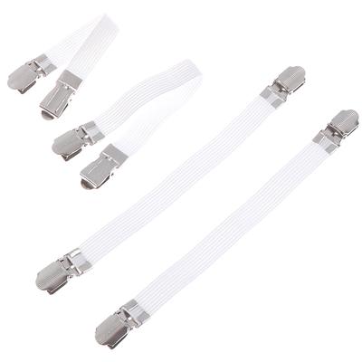 4Pc Ironing Board Cover Clip Fasteners Tight Fit Elastic Brace Ties Straps Grips