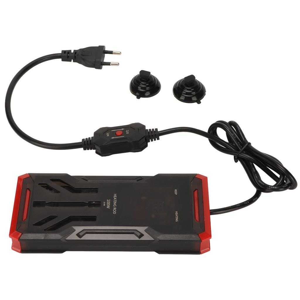 Submersible Aquarium Heater 100W Auto Frequency Conversion Constant Temp LED Display Fish Tank