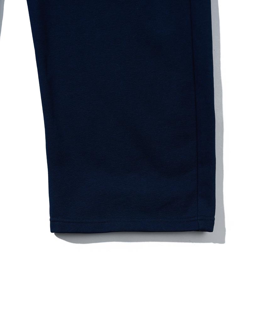 YOUHEE Lace Layered Jersey Pants_Navy