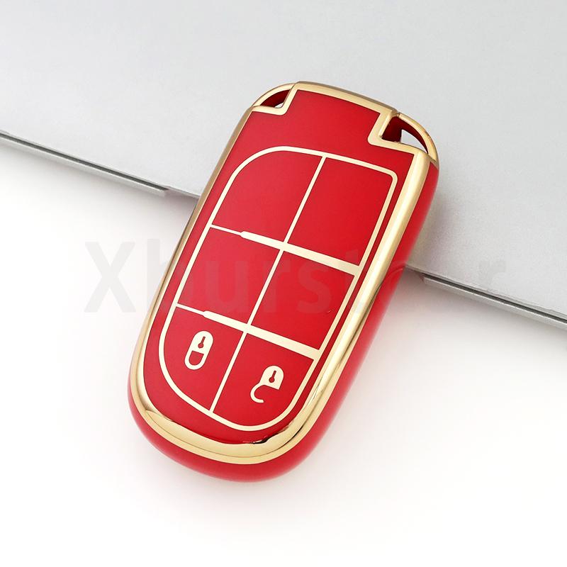 

2/3/5 Buttons For Jeep Grand Cherokee Renegade Chrysler 300 Dodge Ram Challenger Journey Car Remote Key Case Cover Accessories