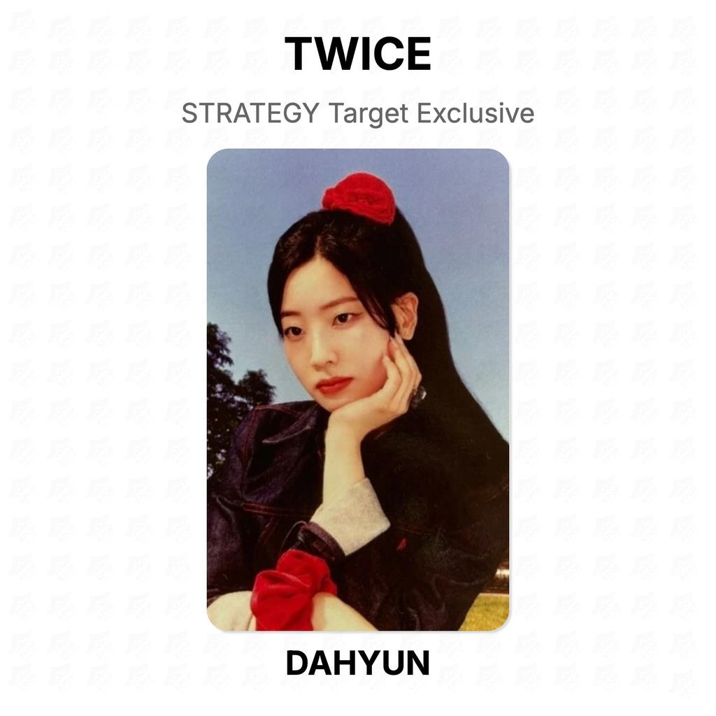 TWICE STRATEGY Target Exclusive Official Photocard