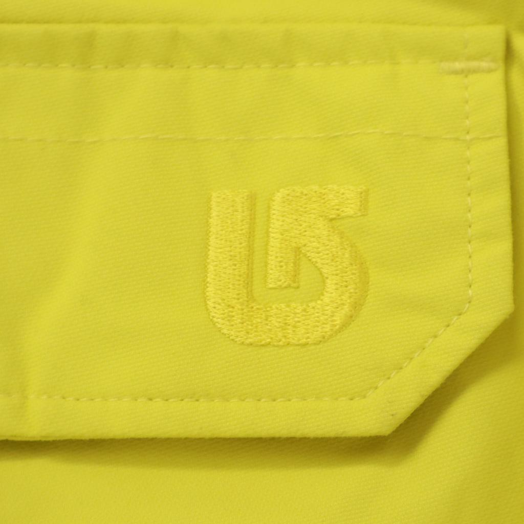 BURTON snow board Pants S yellow DRYRIDE Snowwear Men's Used