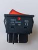 High Current 40A 250VAC Spot Welder Switch, Four Pins, Two Positions with Light, KCD4 Rocker Boat Switch.