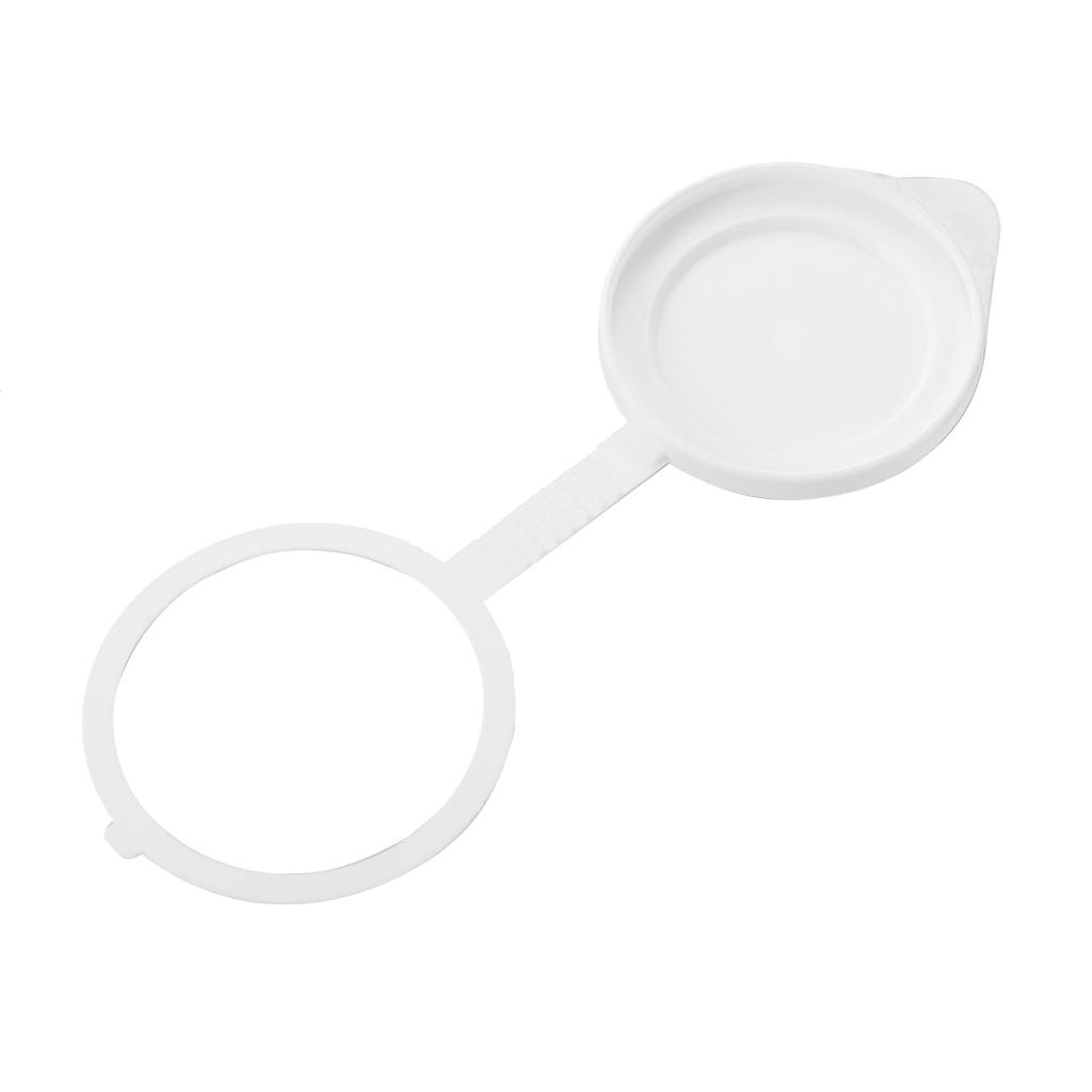 X AUTOHAUX Windshield Wiper Washer Fluid Reservoir Tank Bottle Cap Cover MR597536 White Fits