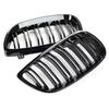 Grilă cu Linie Dublă Bară Față Grilă Racing pentru BMW E92 E93 2 uși Pre-LCI M3 2006-2009 Piese de Înaltă Calitate pentru Stilizarea Mașinii