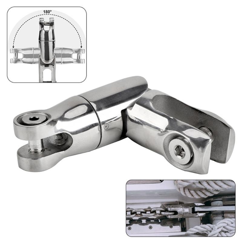 Boten Ankers Zwenkringen Connector Roestvrij Staal Eén Sectie Ankers Connector Ankers