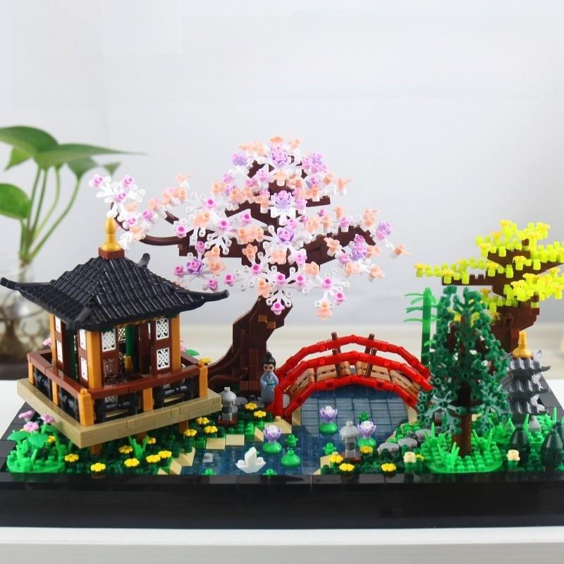 Garden Zen Assembling Building Block Toys Ornaments For Daily Childrens Gift