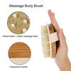 Körpermassagebürste Baden Duschen Entfernung abgestorbener Haut Entgiftung Waschen Schrubber