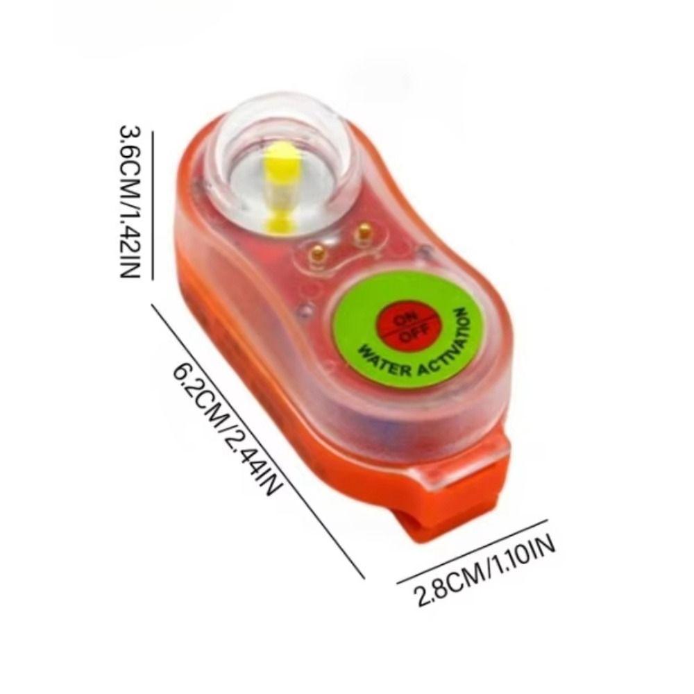 Emergency Life Vest Light Overboard Survival Seawater Self-Lighting Light  Children