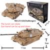Creative Military Series Multi-Purpose Main Battle Tank Building Blocks M1A2 The Tiger Hell Buggy Model Toys For Boys Xmas Gifts