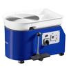 Töpferscheibe, 350W, 11 Zoll Tonrad-Formmaschine, 60-300 U/min Einstellbare Geschwindigkeit mit Griff und Pedalsteuerung, Abnehmbares ABS-Becken, Zubehör-Set