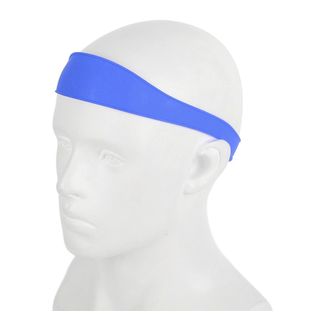 Hair Cutting Guide Curved Soft Silicone Neckline Trimming Template for DIY Home Haircuts Blue