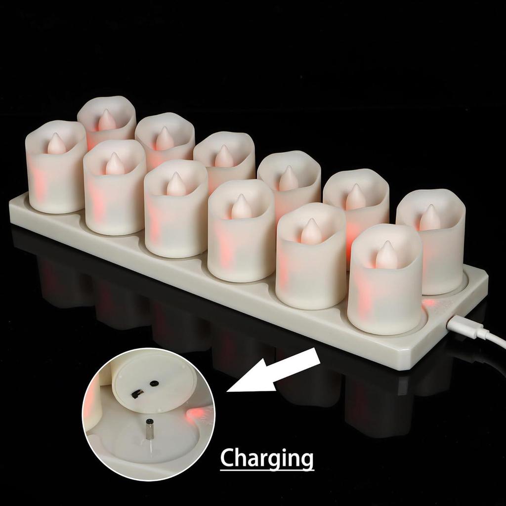 Remote-Control USB Candle Lamp with Timer – Ideal for Birthdays, Weddings, and Festive Decor